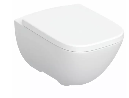 pods ar QR/SC vāku Modo rimfree, stiprināms pie sienas, 350x515 mm, balts