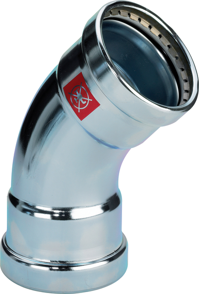 Prestabo līkums 45° 64mm