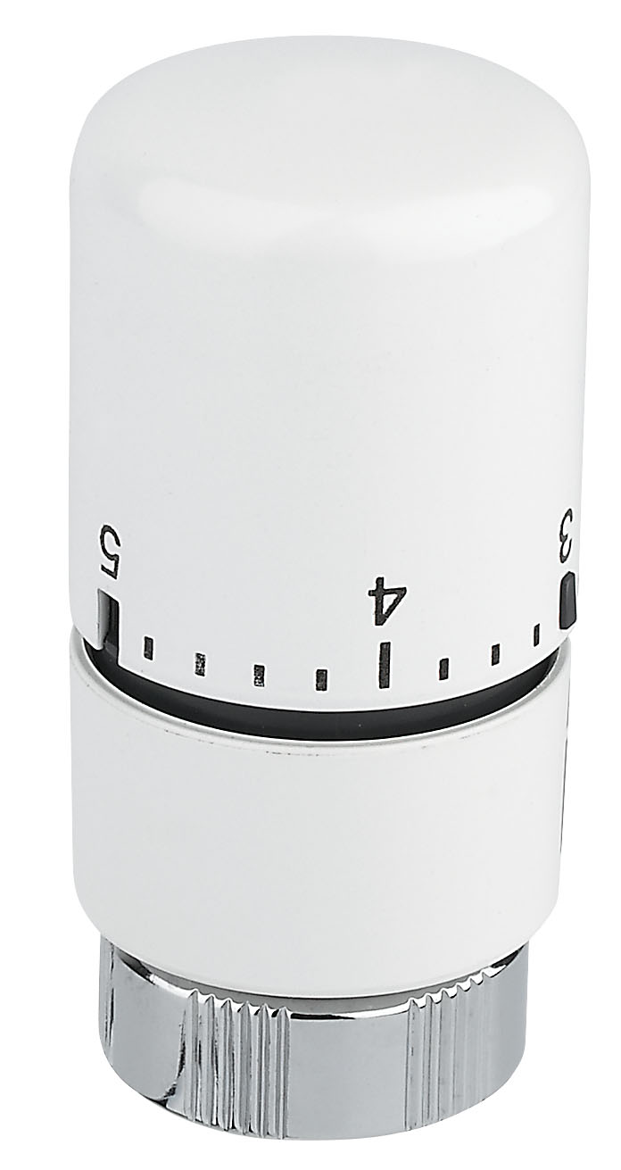 Rad. termostats A409, M30x1.5, balts