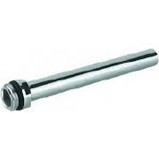 pieslēguma caurule 1/2`, d15, L-175mm, balta (1 gab)