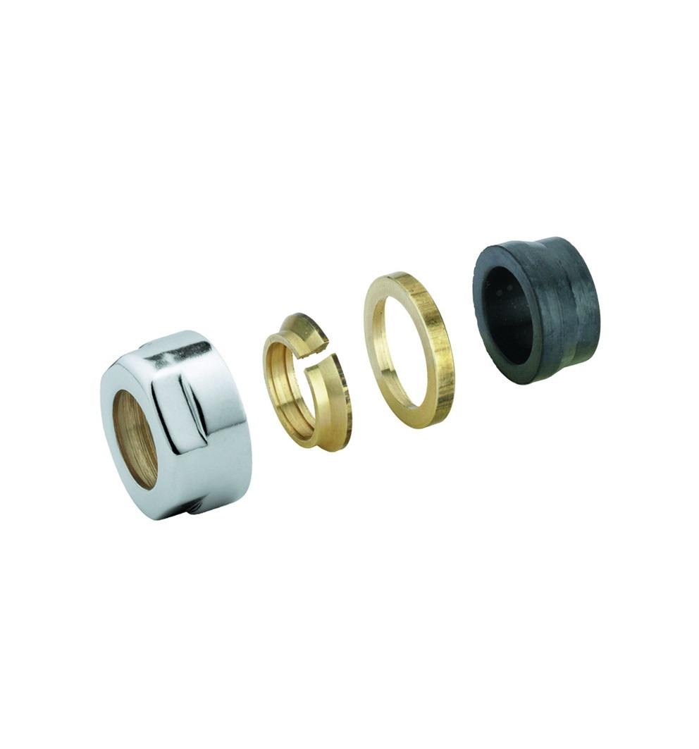 adapters kapara caurulei 15mm, 24-19, hroms adapters kapara caurulei 15mm, 24-19, hroms - Image 1