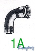 čug. līkums 2"ia, cink.