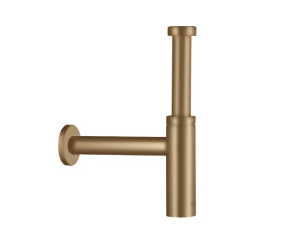 izlietnes sifons Flowstar S, 1¼ x 32 mm, brushed bronze