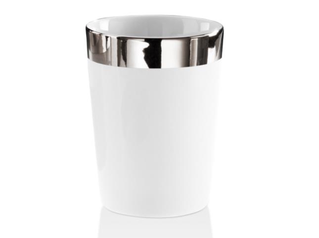 glāze BE 50, porcelāns/platīna maliņa