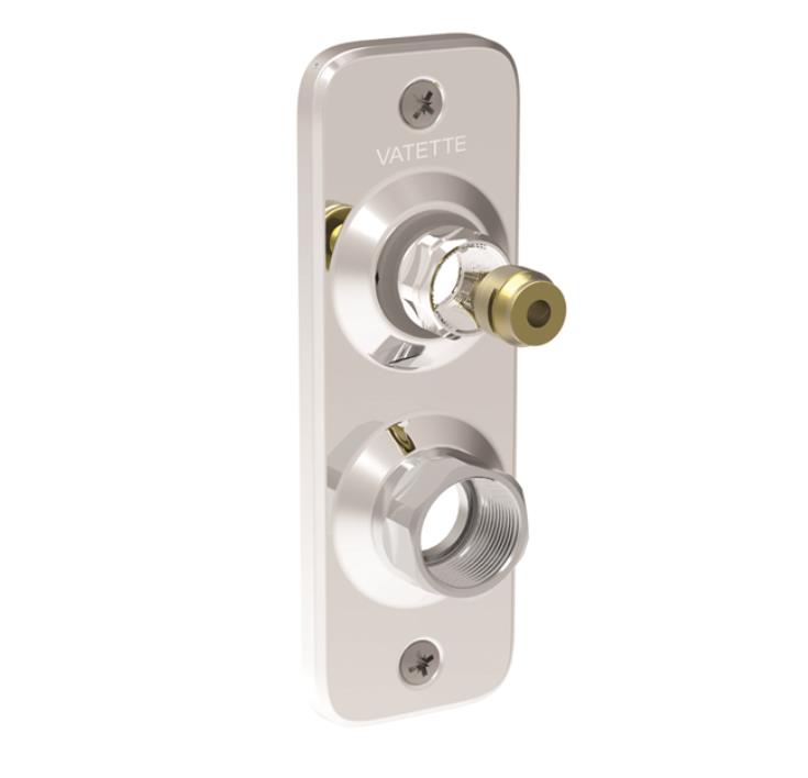 plāksne ar 2 izvadiem 1xG15(16x2.0-2.25), 1xDy20, RSK 8505042