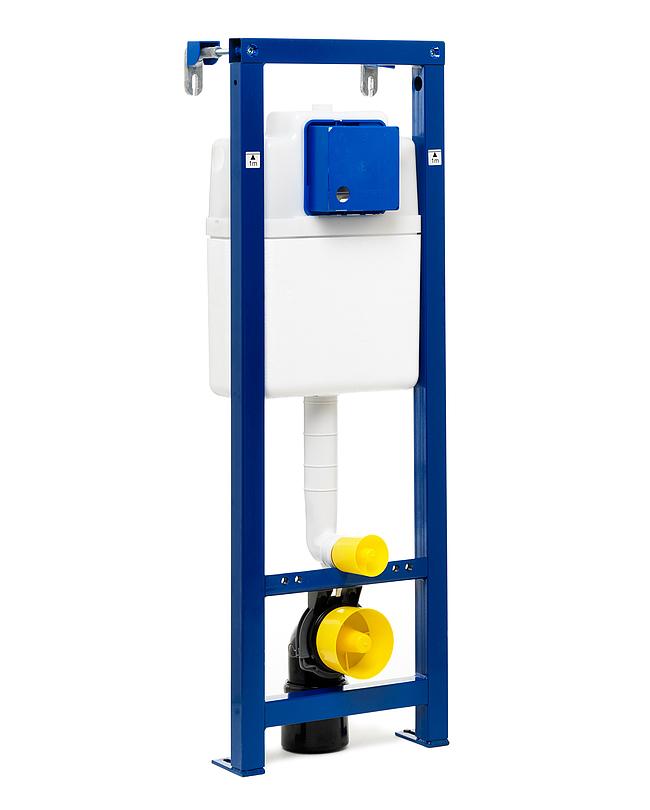 iebūvējamais rāmis podam Triomont XS, 380x140 mm, h=1180 (4,5/3l vai 4,5l)