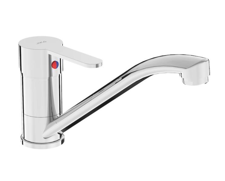 virtuves izlietnes maisītājs Lyra Smart, zema iztece 210 mm, hroms virtuves izlietnes maisītājs Lyra Smart, zema iztece 210 mm, hroms - Image 1