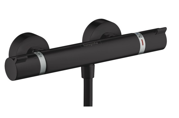dušas termostats Ecostat Comfort, matēts melns