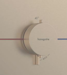termostata ShowerSelect Comfort E virsapmetuma daļa, brushed bronze