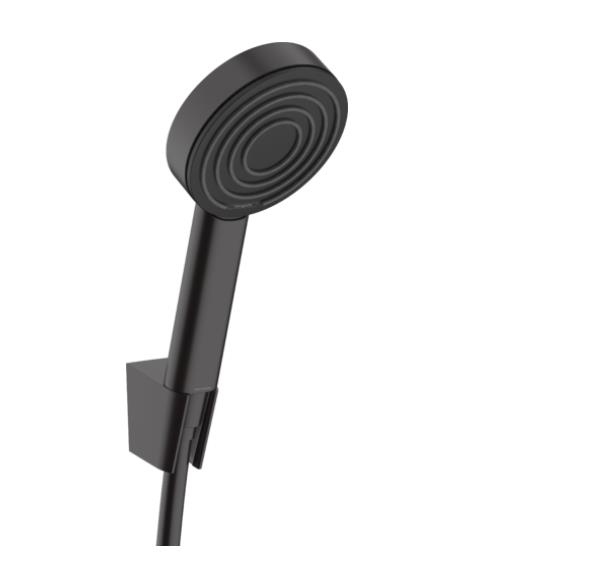 rokas dušas komplekts Pulsify 105 1jet, 1250 mm, matēts melns