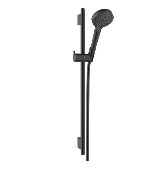 dušas komplekts Vernis Blend Vario 100 II, EcoSmart , 650 mm, 1600 mm, matēts melns