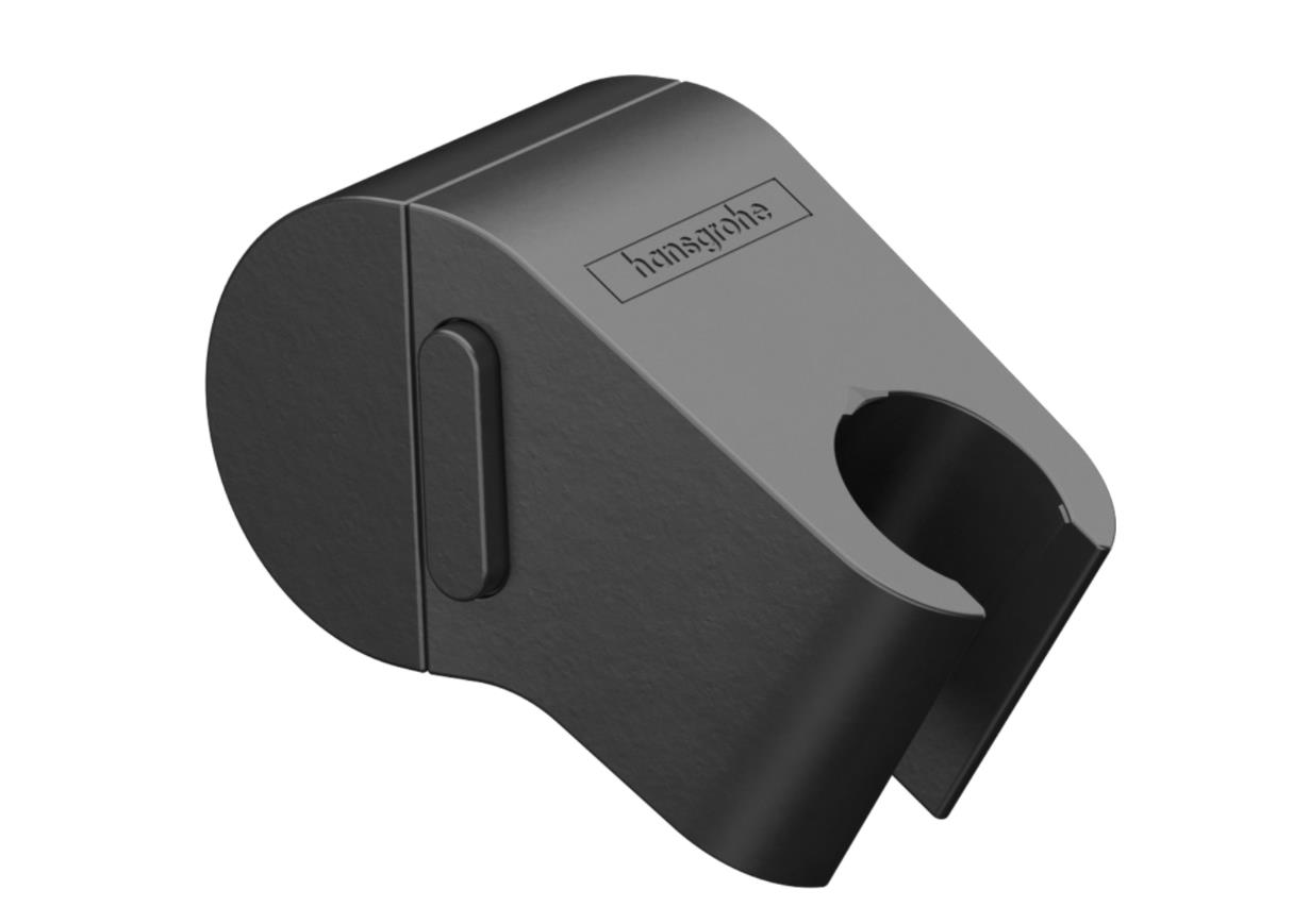 rokas dušas turētājs Wallstoris, matēts melns rokas dušas turētājs Wallstoris, matēts melns - Image 1