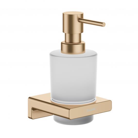 šķidro ziepju trauks ar turētāju AddStoris Q, brushed bronze