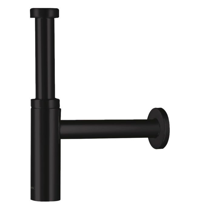izlietnes sifons Flowstar S, 1¼ x 32 mm, misiņš, matēts melns