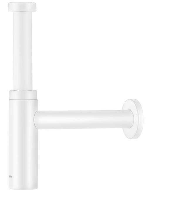 izlietnes sifons Flowstar S, 1¼ x 32 mm, misiņš, matēts balts izlietnes sifons Flowstar S, 1¼ x 32 mm, misiņš, matēts balts - Image 1
