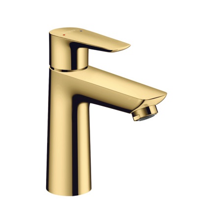 izlietnes maisītājs Talis E 110, ar pop-up, polished gold optic
