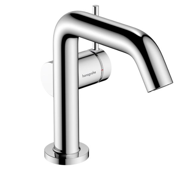 izlietnes maisītājs Tecturis S 110 Fine CoolStart, ar push-open, EcoSmart+, hroms