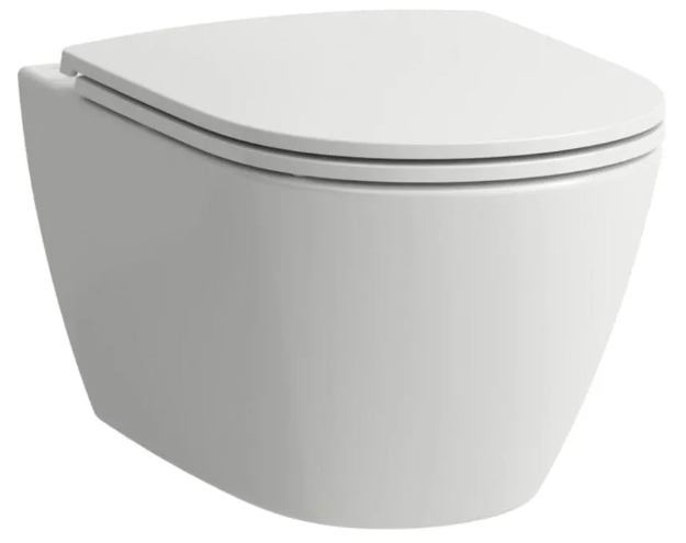 pods ar QR/SC slim vāku Fiora rimless, stiprināms pie sienas, 360x540 mm, balts