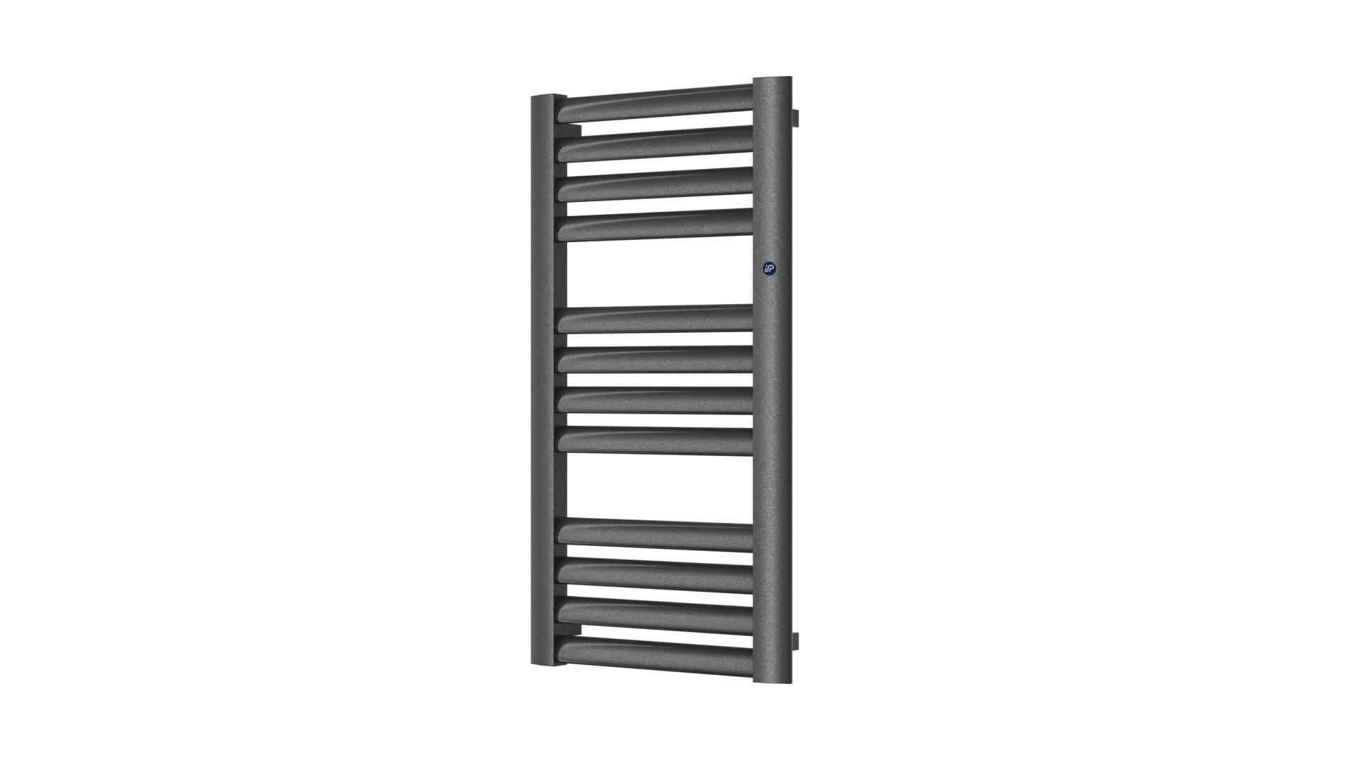 dvieļu žāvētājs Makao, 883x477 mm, matēts melns