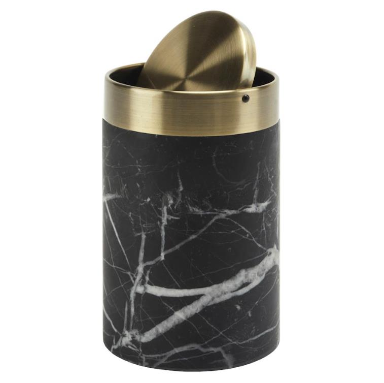 trauciņš ar kustīgu vāku Nero, melns trauciņš ar kustīgu vāku Nero, melns - Image 1