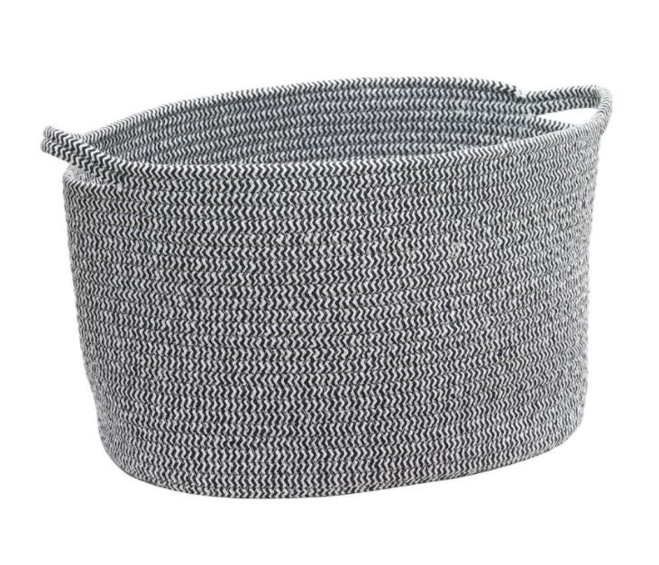 glabāšanas grozs Rena medium, black