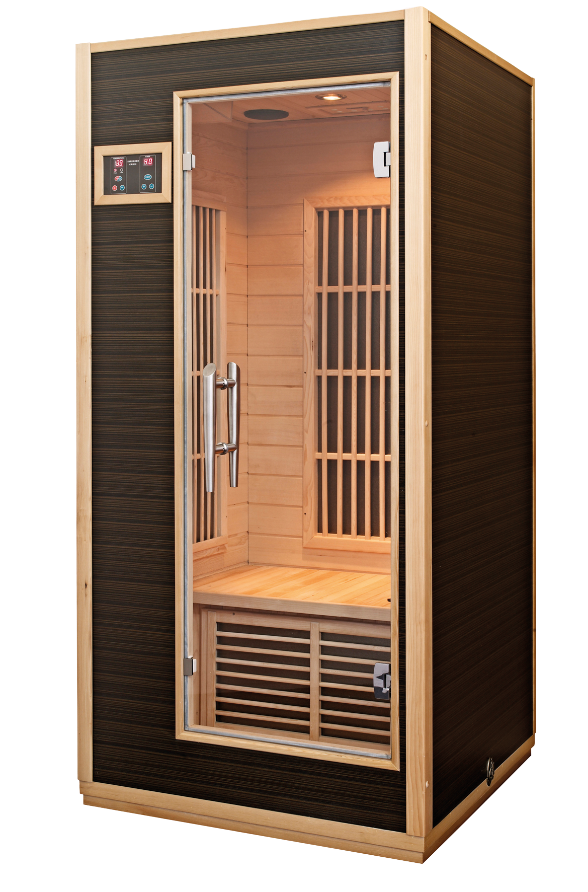 sauna Radiant Infra 1 personai, 900x900 mm
