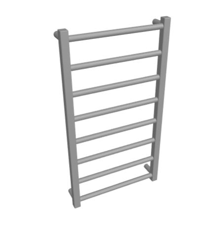 dvieļu žāvētājs Stalox, 824x450 mm, nerūsējošais tērauds, balts