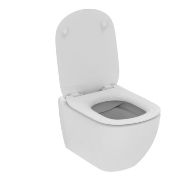 pods ar SC vāku Tesi rimless, 365x535 mm, stiprināms pie sienas, balts