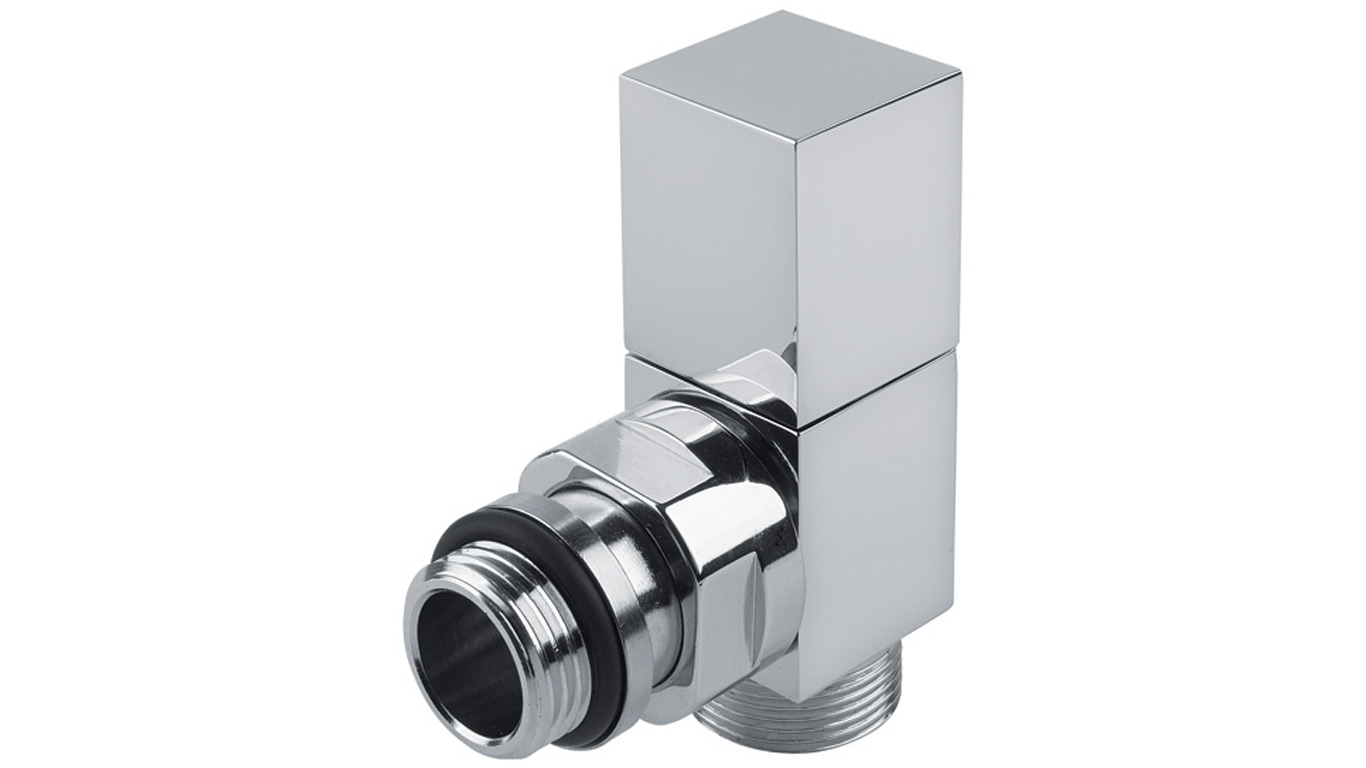 Rad. ventilis Cube-Small 1/2` x 24-19, 90°, balts