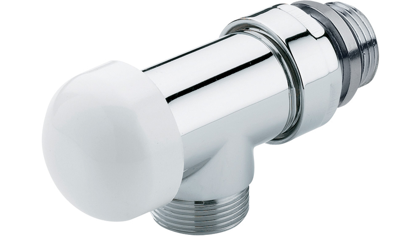 Rad. termovent. Reversa  1/2" x 3/4", balts