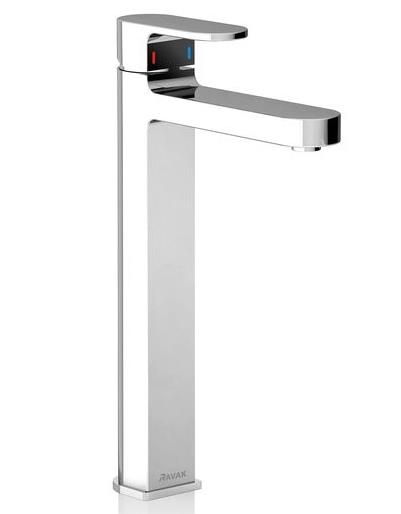 izlietnes maisītājs Chrome CR 015.00, paaugstināts, hroms